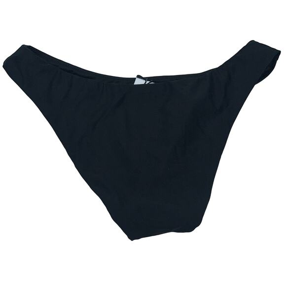 New NWT J. Crew Black Bikini Swim Bathing Suit Bottom Women's Size Medium - Picture 8 of 9